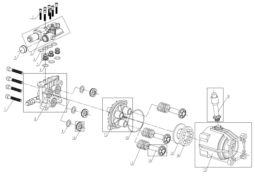 Simoniz 039-8593 pump parts